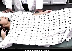 Doctor Uses His Schlong to Check Teen's Raunchy Activity - Doctorbangs