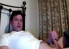 Wife Not Home . Guy Jerkoff On Cam