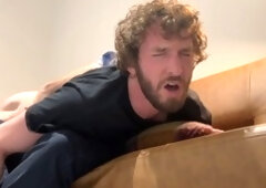 JV Marx receives rough spanking from dominant muscle daddy @HotSpotHarrison