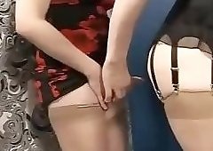 Crossdressing Transformation And tasty three-some
