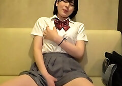 Japanese teen pussy toyed fucked