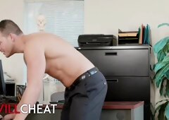 Kimmy Kimm Has No Patience, She Wants Her Dr. To Inseminate Her There On His Desk
