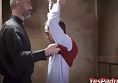 Priest Trades oral with a Cute Teen Boy