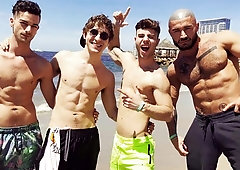 A Cory Kane and Troy Accola scene with BTS fucking included