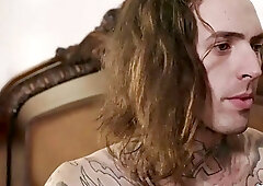 Tattooed Ruckus slams TS Sashas ass