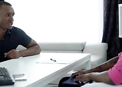 Noir Male: Cumming Over Divorce Papers