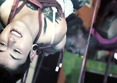 Shibari Fun - Cute Dreadlocks Girls Anuskatzz + Valkyriz Getting Tied Up Bondage Bdsm