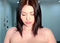 BlackWidof Shows Off And Measures Huge Tits Onlyfans Video