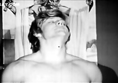 Black Stud Sucked By Muscular White Male