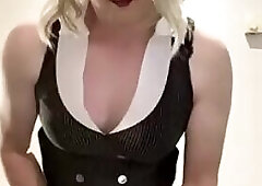 Blonde Touches Herself