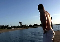 SeanCody - Athletic Perry bareback flip-flop in the forest