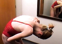 Amateur Blonde Teen Plays Solo with Toy Webcam Porn