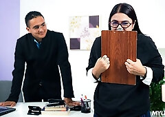 Gorgeous doggy style fuck with a passionate brunette Silvana Lee