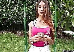 Busty teen sheshaft first time takes big cock