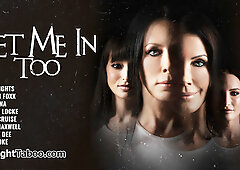 Milf & her evil spirit fuck black guys