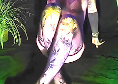 Neon Glowing Weed Brat Pussy