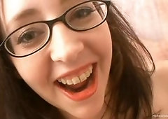 HOMEGROWNVIDEO - Amateur in pantyhose seduces and sucks her photographer