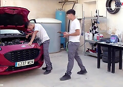 You Wont Believe What These Mechanics Did After Closing The Garage!