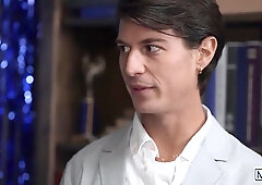 Troye Dean Sucks Luke Connors, Gets His Ass Eaten, Then Rides His Cock For A Hot Finish