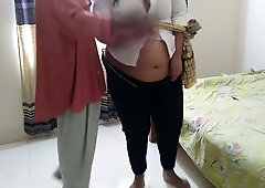 Indian Young 18+ Lady Boss Fucked By Office Assistant With Her Hands Tied - Rough Anal Fuck & Cum