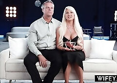 WIFEY BBC-Hungry mother I'd like to fuck Bree Brooks Gets Spit-Roasted In Front Of Hubby