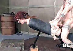 Stephie Staar plumbed by tormentor