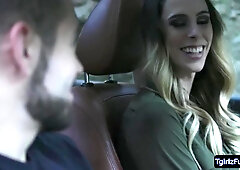 Big assed tbabe Nikki Vicious stretches ass for Michaels bigcock