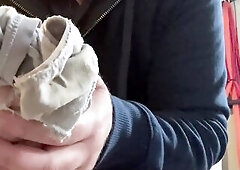 POV Panty Domination - OPEN YOUR THROAT - Smack my JUICY soiled pants