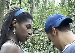 Outdoor, fuck shemale