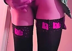 Assfucking my ass on dildos big and XL