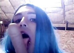 throathing toy, the butt to throat gag