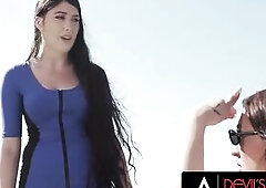 DEVILS T-GIRLS - Daydream Daisy Turns Heartbreak Into Hardcore Trans Roommate Anal Joy