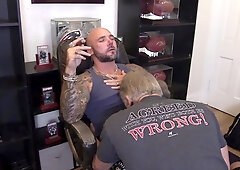 Jason Collins Getting a Fellatio While Smoking a Cigar!