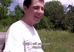 Czech Hunter: Innocent girl experience butt pounded video