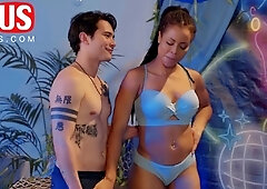 Jerkaoke - Kira Noir and Christian Castillo Get Hot And