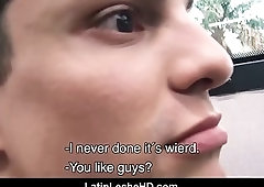 Young Amateur Gay Spanish Latino Twink Stranger Paid To Fuck And Blow Straight Guy POV
