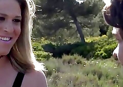 French tgirl : his first time with a sexy dicky girl