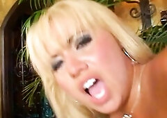 A voluptuous blond mother I'd like to fuck lies back on the bed as her partner fingers her intensely, leading to a rock hard climax. That babe ea
