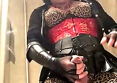 Transvestite pee compilation
