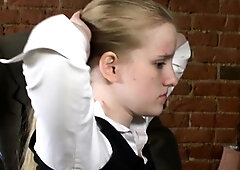 Tight amateur blonde teen babe Natasha Von twat boned good