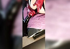 Trying out my 24inch monster sex tool