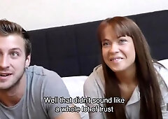 Thrilled treasure's fuck for money scene