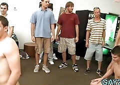 Vicious dude sucks hard cock