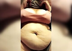 Was restless, here some tits and stomach play for these who are as well