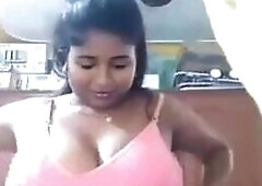 Gouthami reddy manthena removing Nighty pink sexy bra & panty showing juicy milky boo