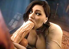 Lady Dimitrescu giving everybody a Resident Heartless CG compilation.