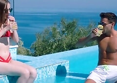 Secret holiday fling with a vixen leads to mind-blowing sex