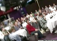 Gay tasting cocks at the strippers club