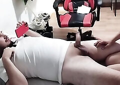 How delightsome this babe sucks me and then this rich college student rides me