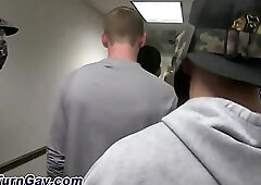 Straight twinks pledge ass toyed